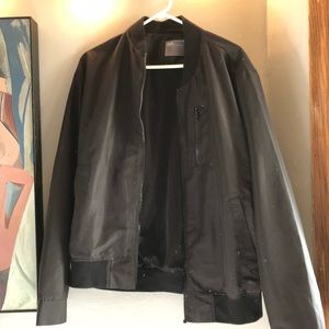 Black Bomber Jacket